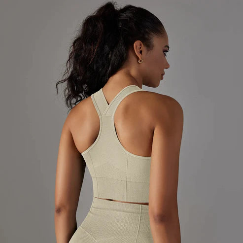 Maat Cross Back Tank Top: Stilvolles Yoga & Fitness Top – Dein Perfekter Begleiter für Aktive Tage