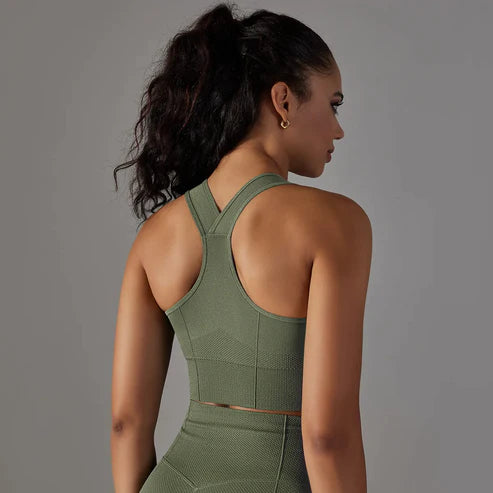 Maat Cross Back Tank Top: Stilvolles Yoga & Fitness Top – Dein Perfekter Begleiter für Aktive Tage