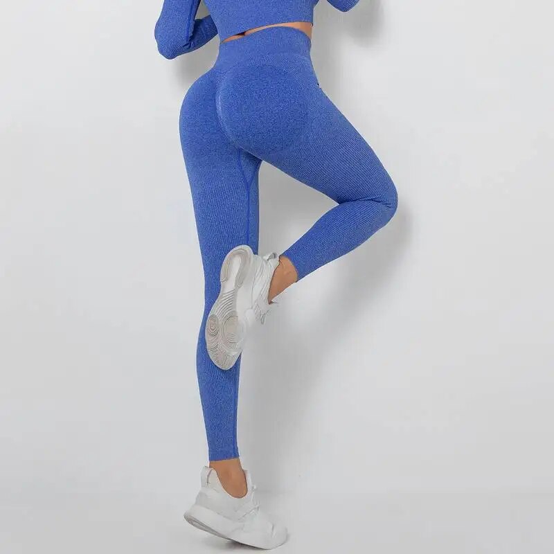 PACE High-Waist Sportleggings: Sportlich-Elegantes Design mit Booty-Lifting für Optimale Performance